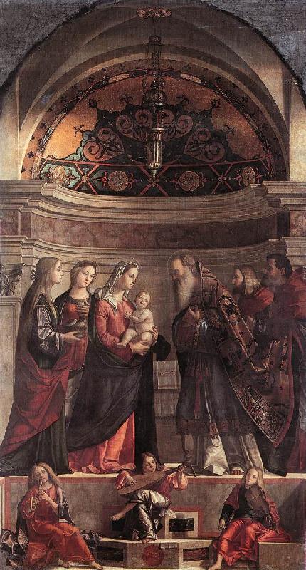 CARPACCIO, Vittore Presentation of Jesus in the Temple dfg Germany oil painting art